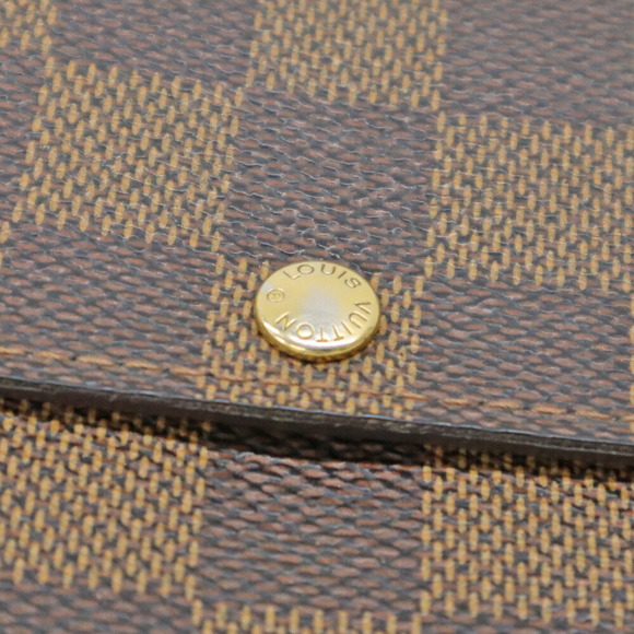 Louis Vuitton Portefeuille Wallet Sarah Damier Canvas - Picture 6 of 8